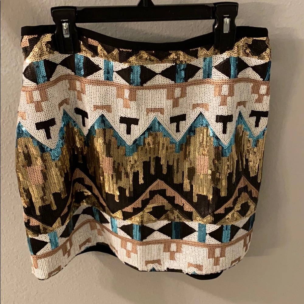 Sequin Skirt